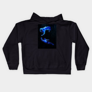 Swimming In The Dark Kids Hoodie